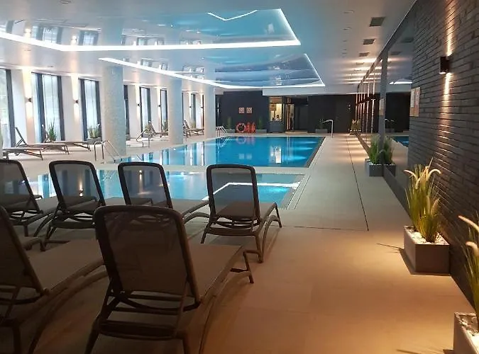 Apartament Bałtyk Nadmorskie Tarasy z parkingiem